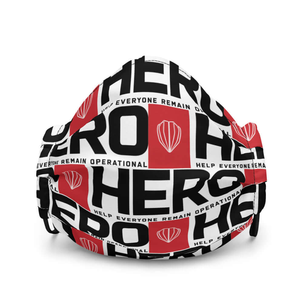Hero All Over Premium face mask