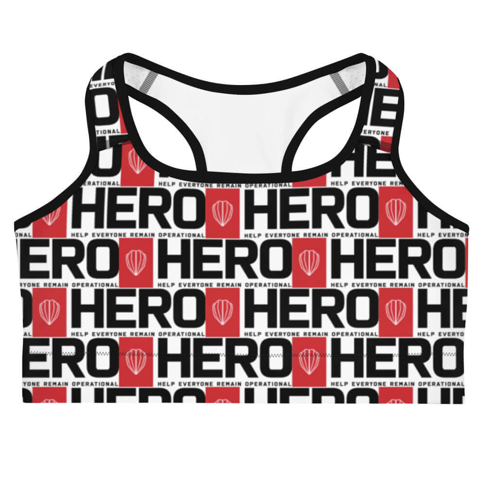 Hero All Over Sports Bra