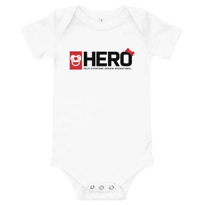 HERO Bow Onesie