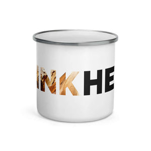 Drink Hero Enamel Mug