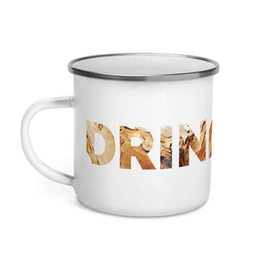 Drink Hero Enamel Mug