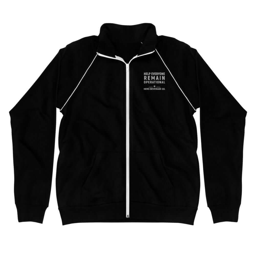 HELP EVERYONE REMAIN OPERATIONAL FLEECE JACKET
