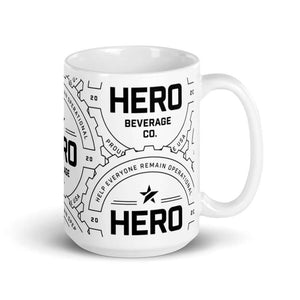 HERO ALL OVER MUG WHITE